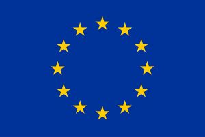 EU flag shown in acknowledgment of EU funding